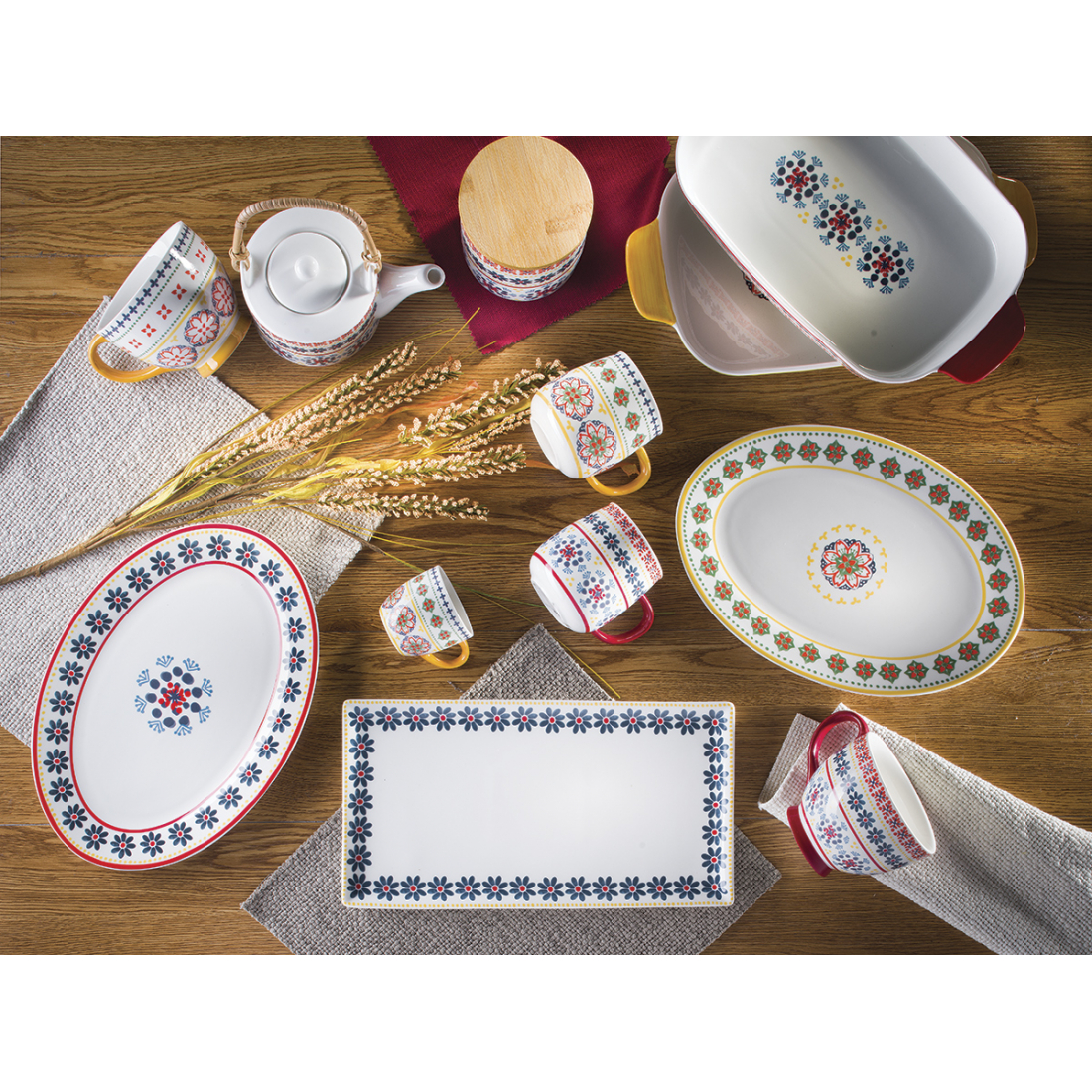 Service de tasses 'Gardeny' - 370 ml, 2 Pièces