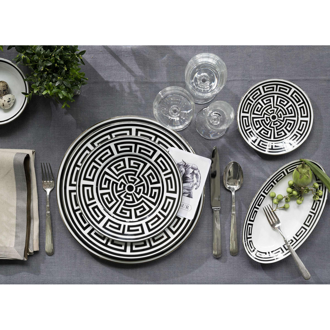 'Labirinto' Dessertteller  - 22 cm