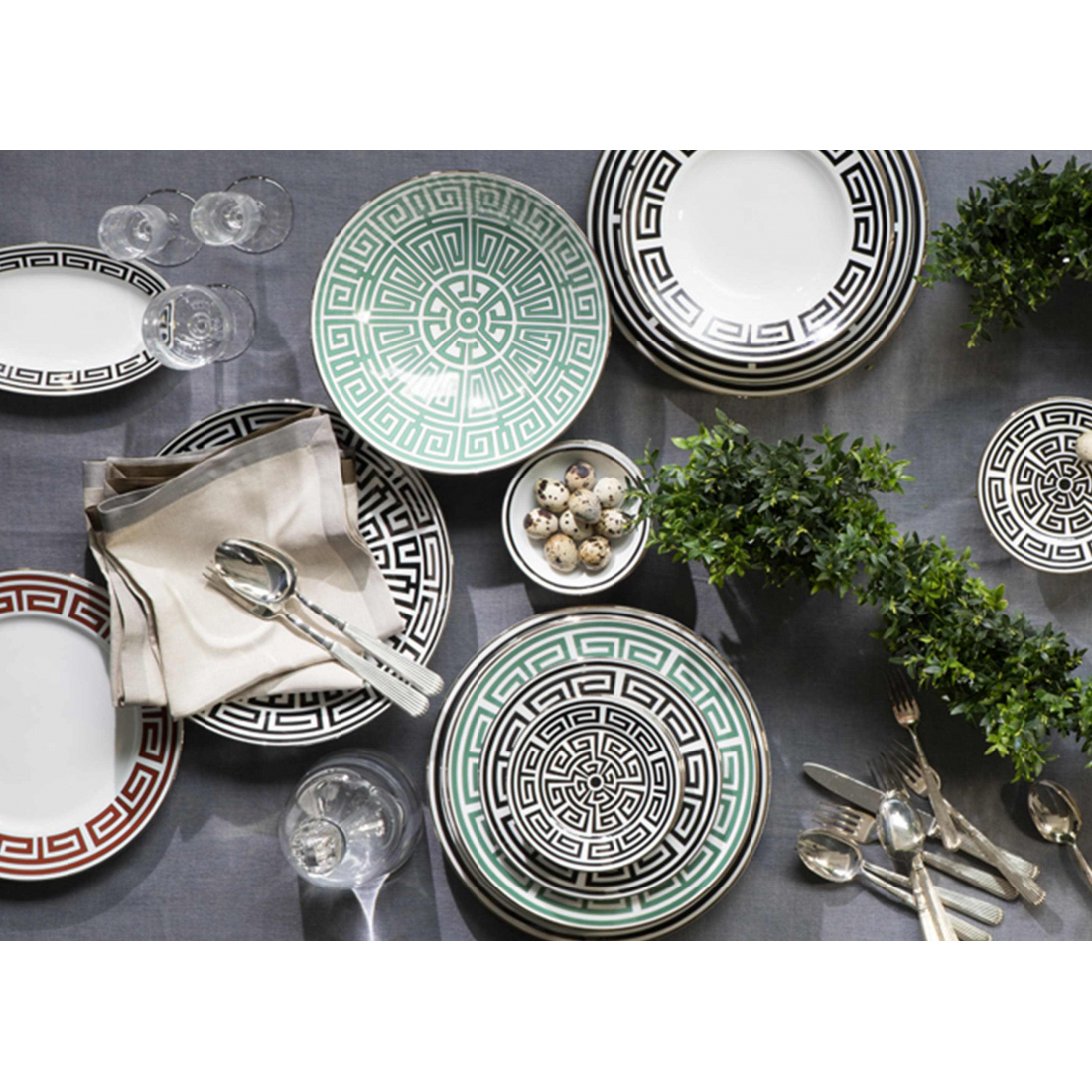 Assiette creuse  'Labirinto' - 24.5 cm