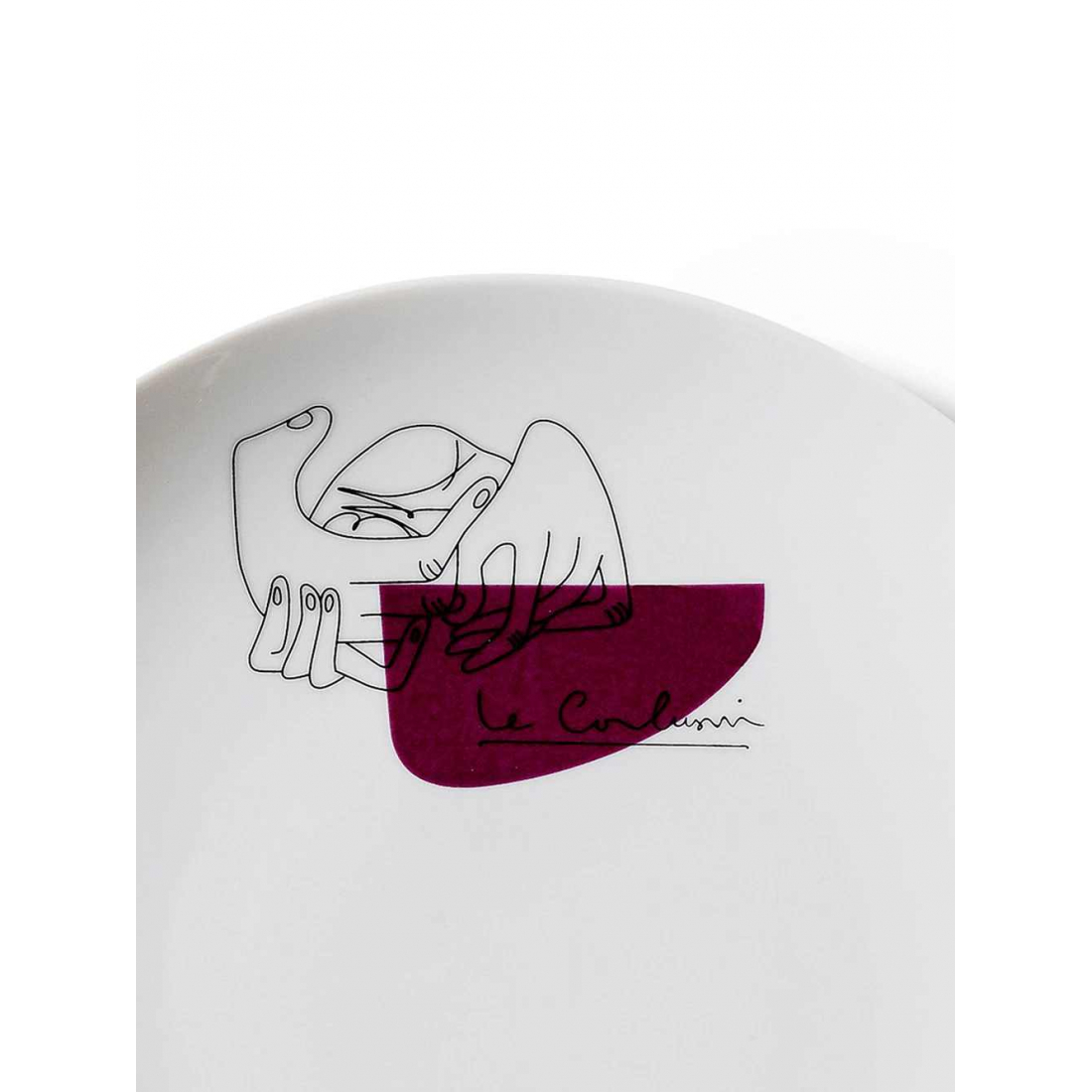 'Service Prunier' Dessertteller-Set - 20 cm - 2 Stücke