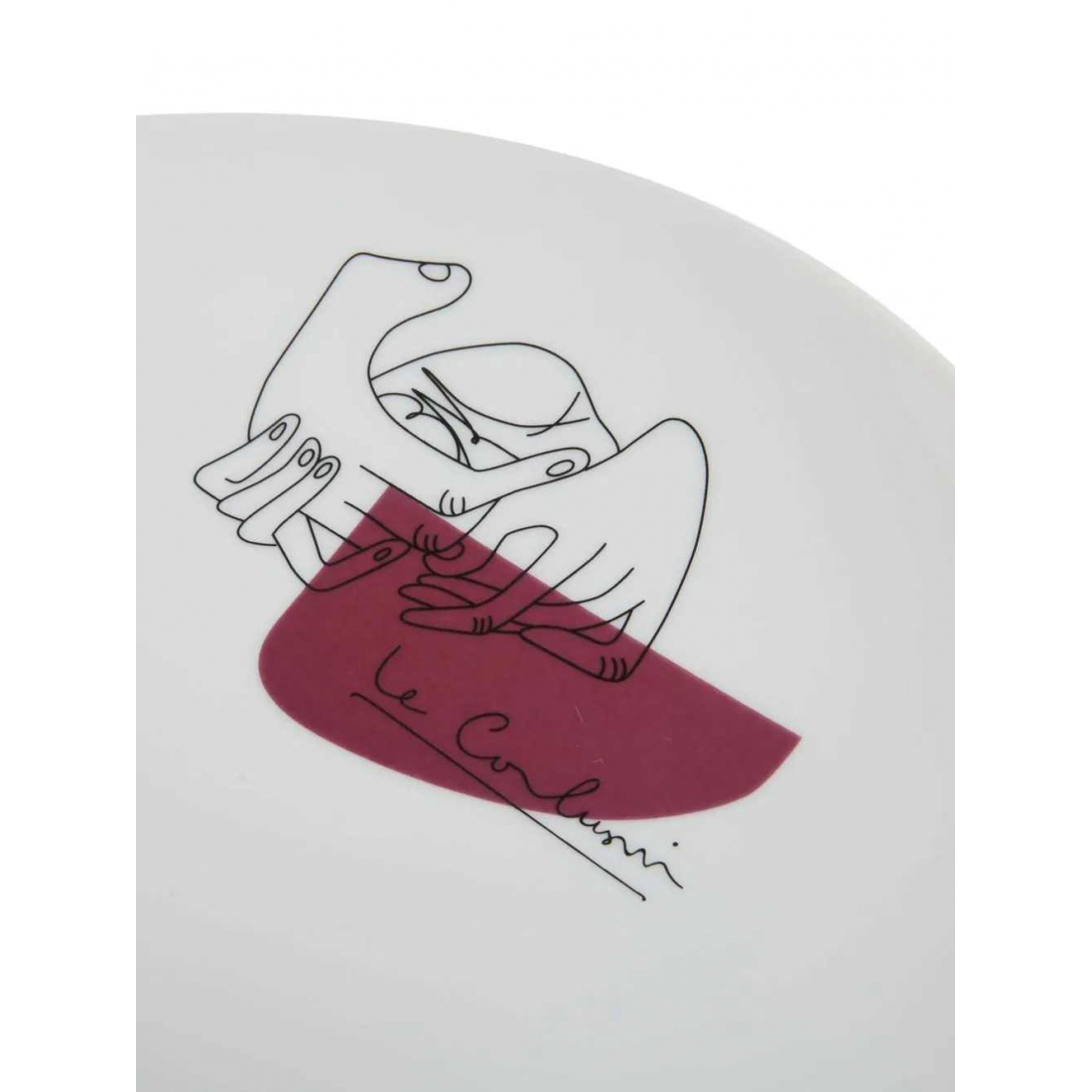 'Service Prunier' Flache Teller Set - 20 cm - 2 Stücke