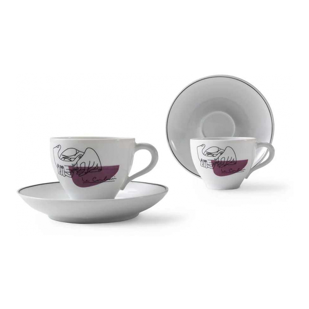 'Service Prunier' Kaffeetassen-Set - 2 Stücke