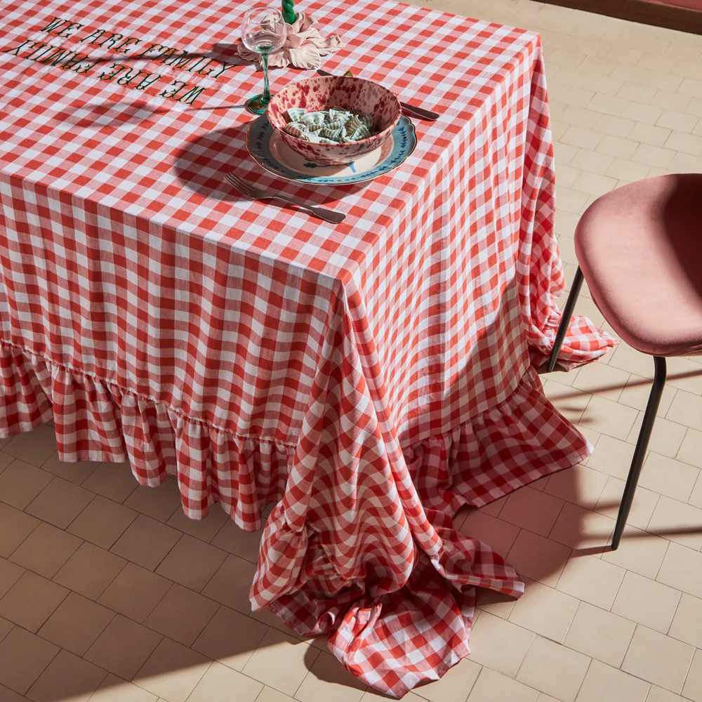 'We Are Family' Tablecloth - 150 x 150 cm