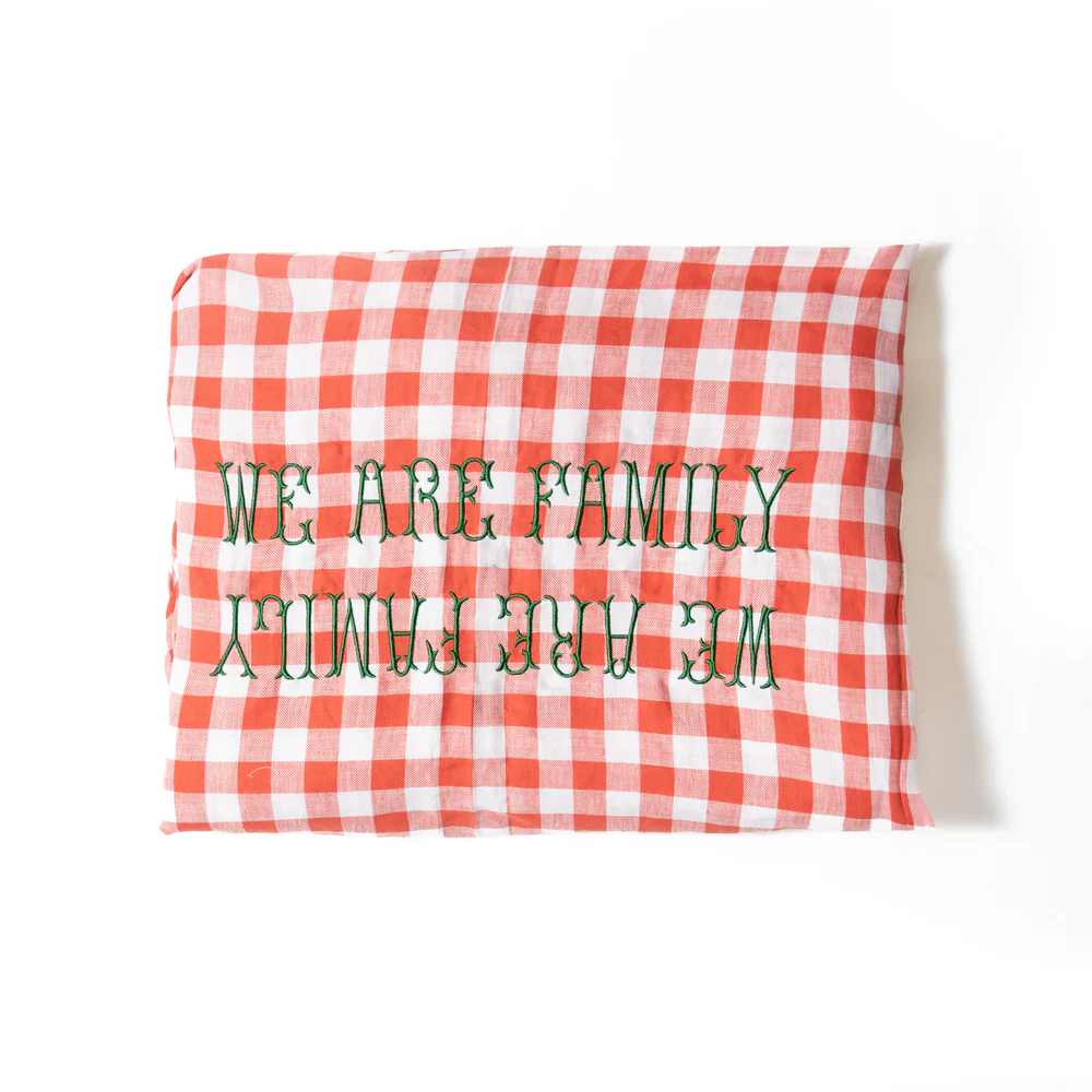 'We Are Family' Tablecloth - 150 x 150 cm