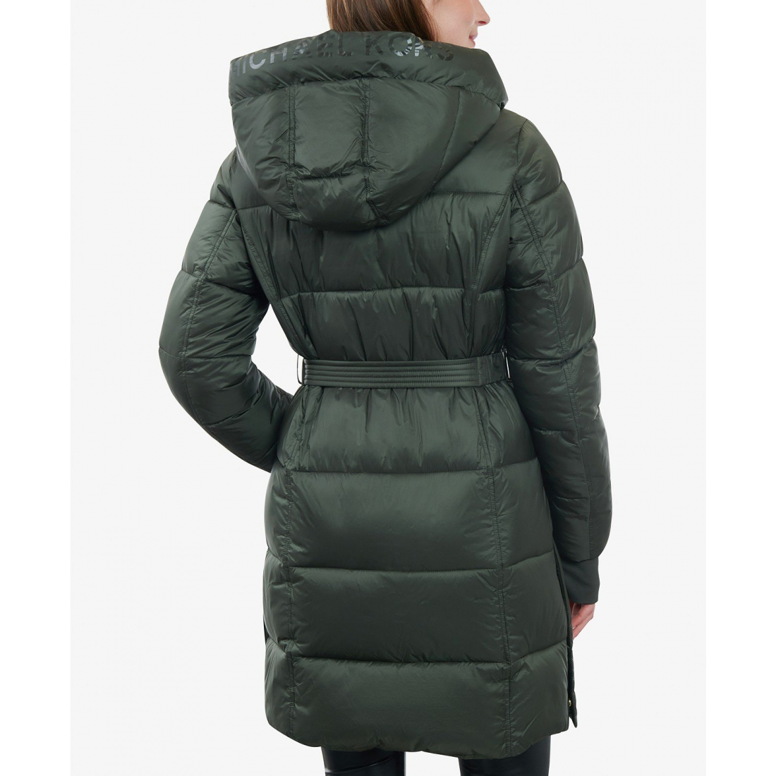 Manteau matelassé 'Hooded Belted' pour Femmes