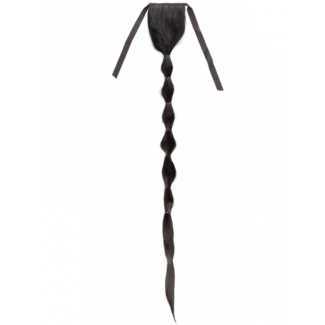 Queue de cheval 'Braided' - Natural Black