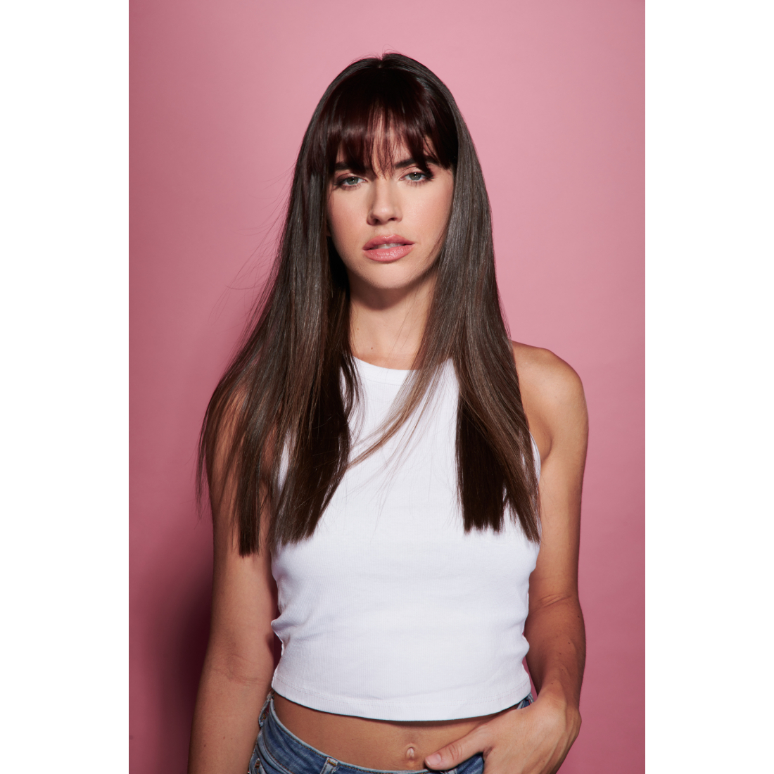 Frange à clipser - Natural Black