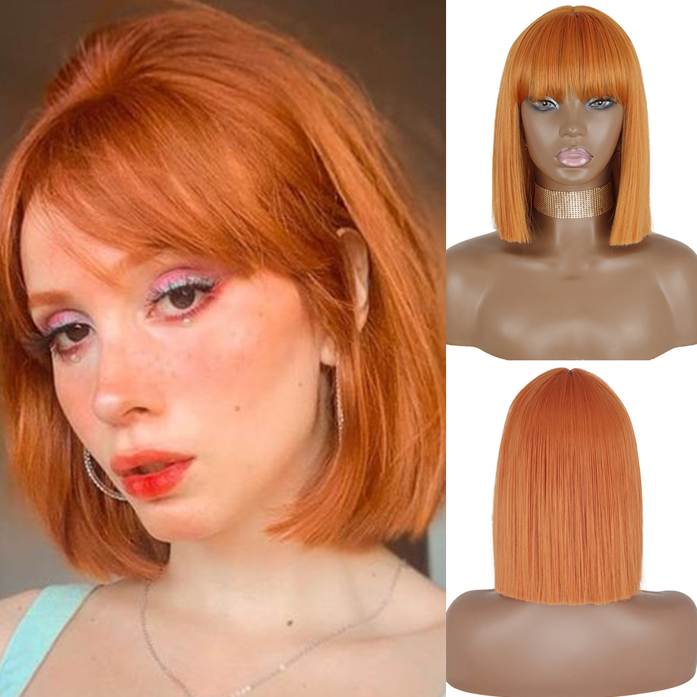 Perruque 'Short Stiff Square' - Rouquine