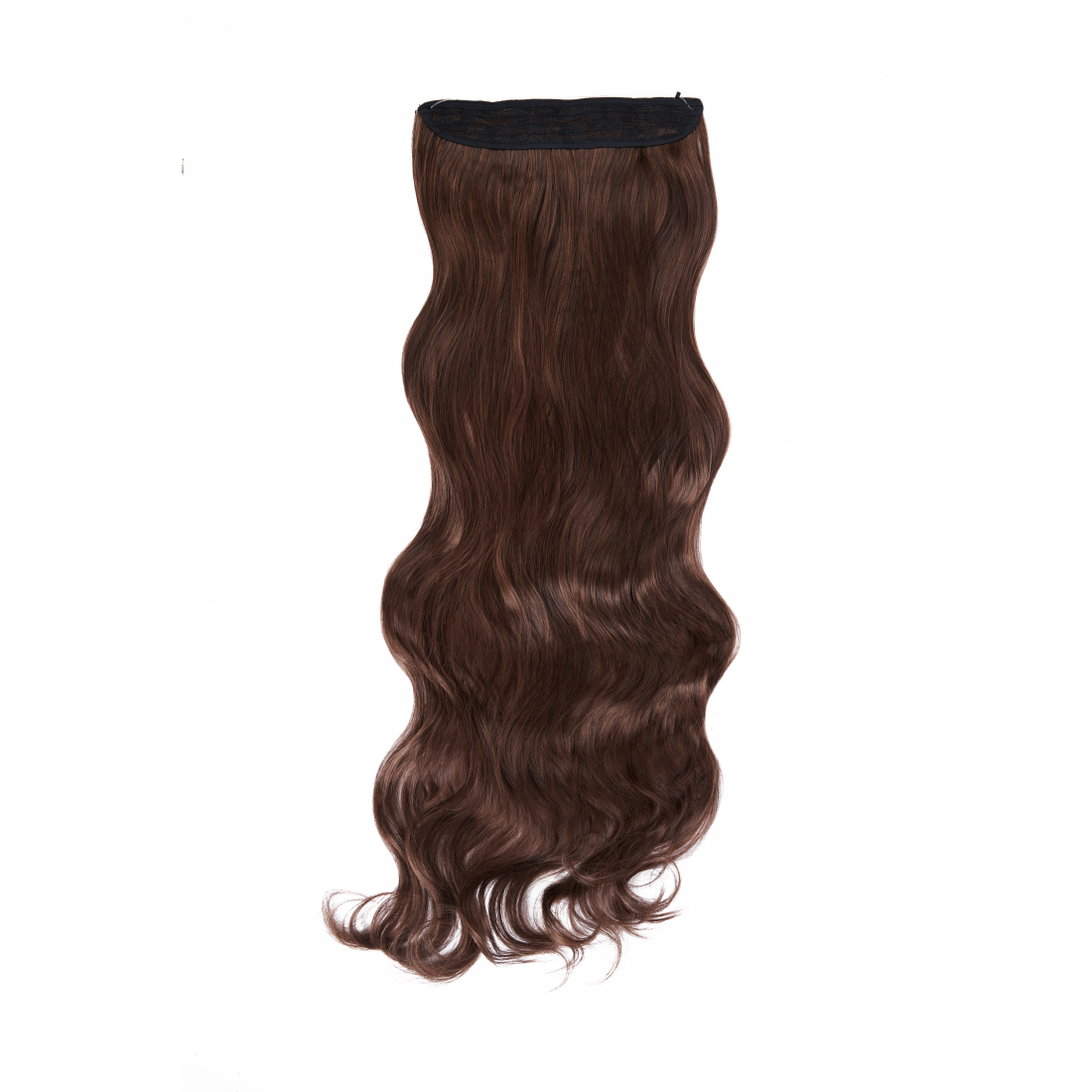 Extensions de cheveux 'Curly' - Light Brunette