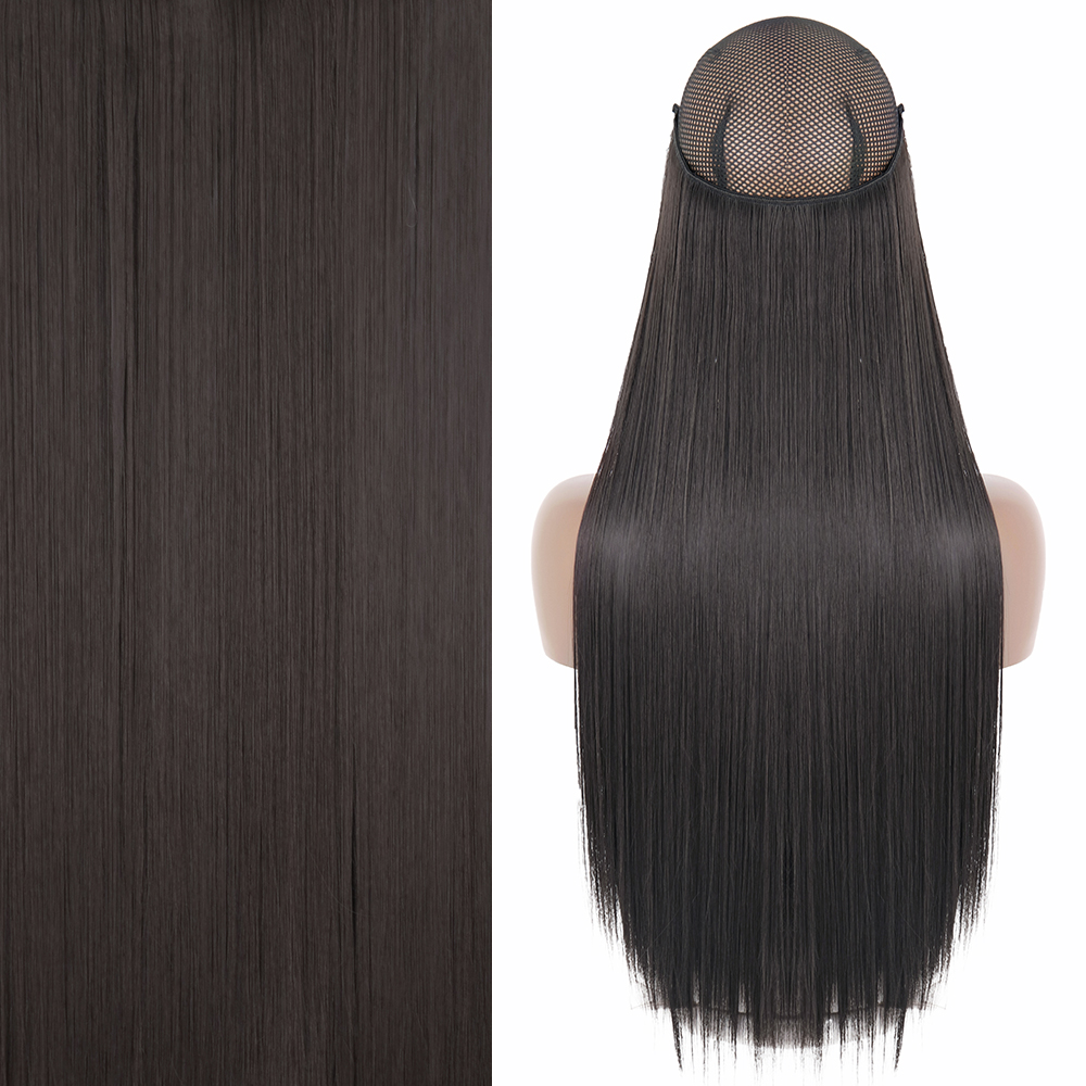 'Stiff' Hair Extensions - Dark Brunette