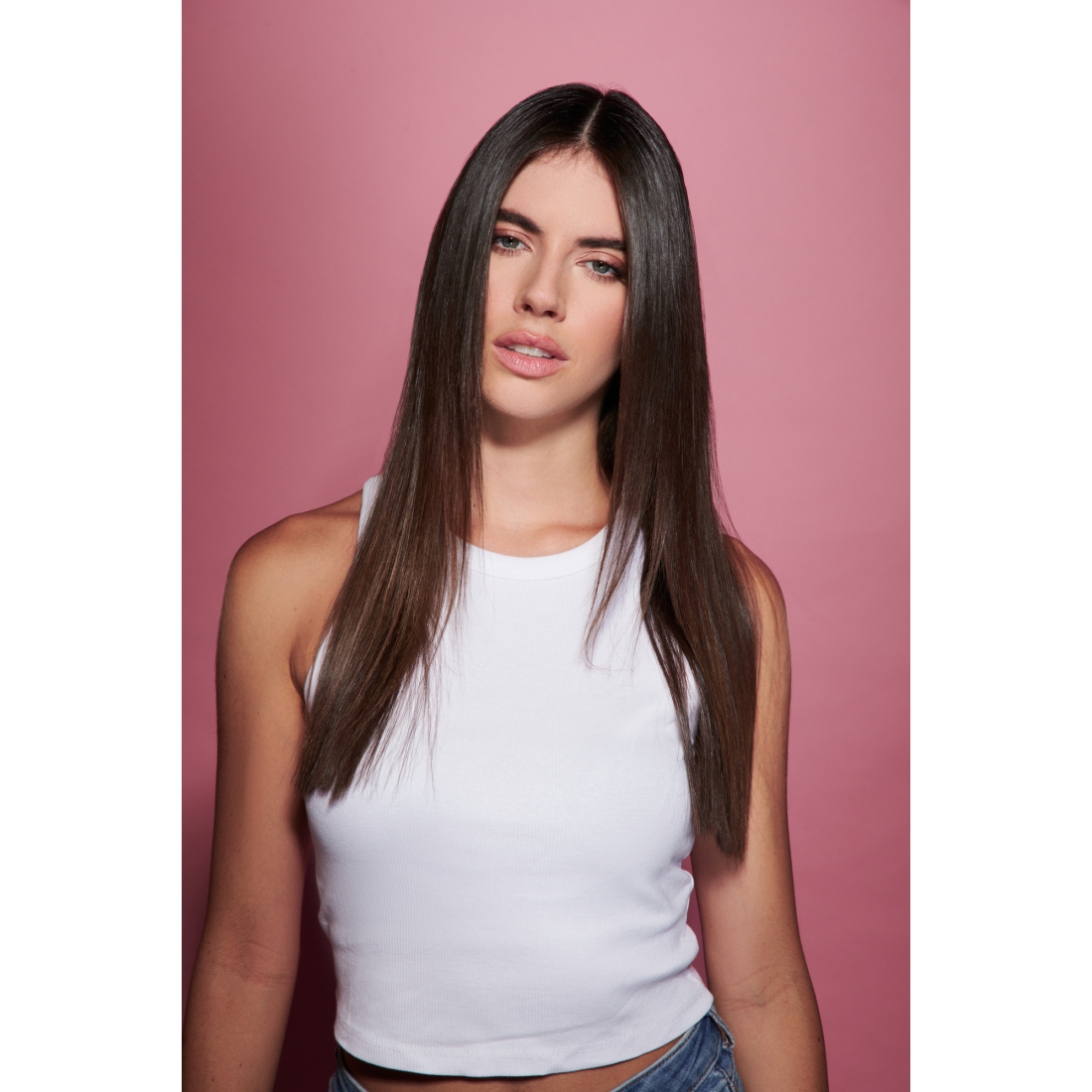 Extensions de cheveux '5 Extensions Stiff' - Dark Brunette