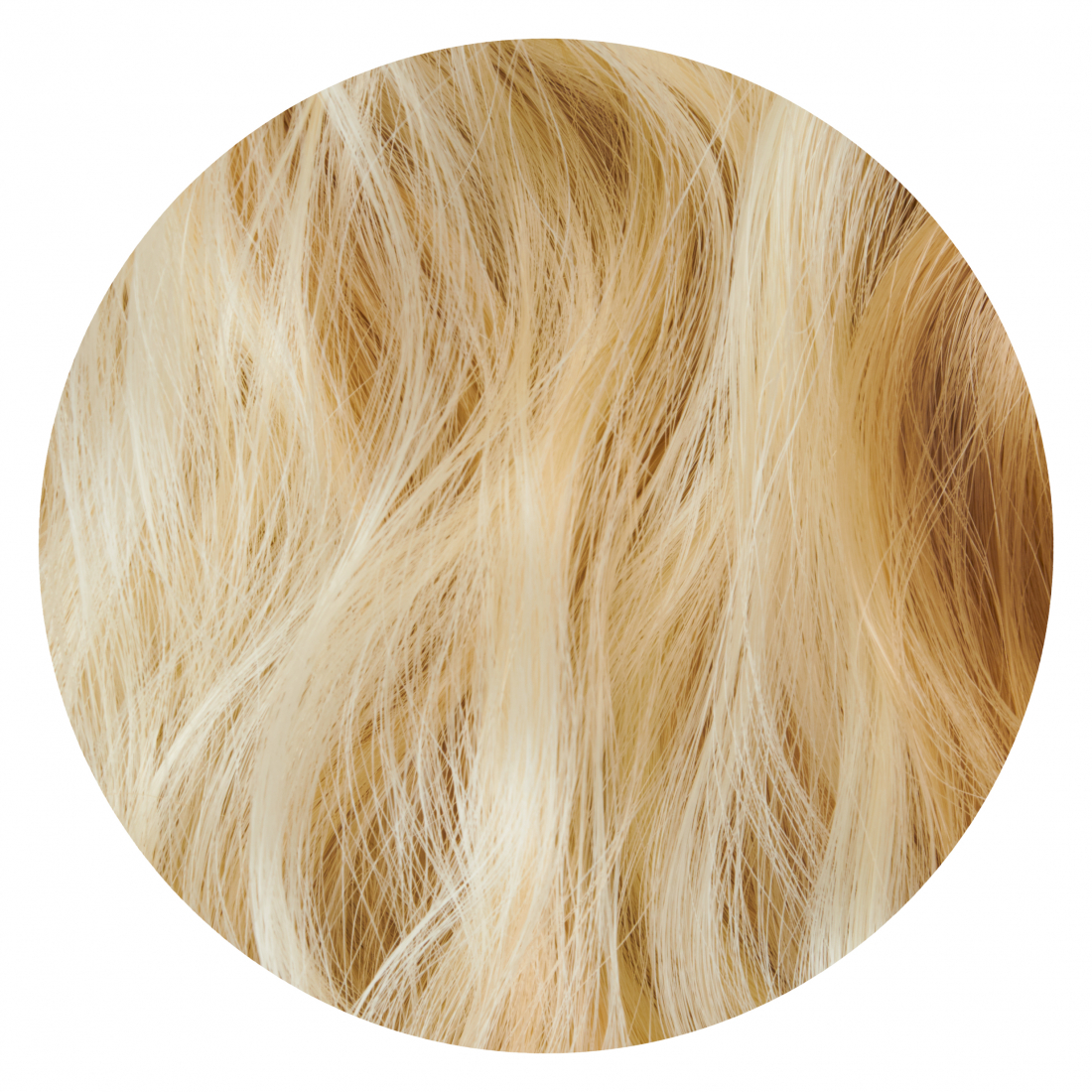 'Curly' Ponytail - Light Blond