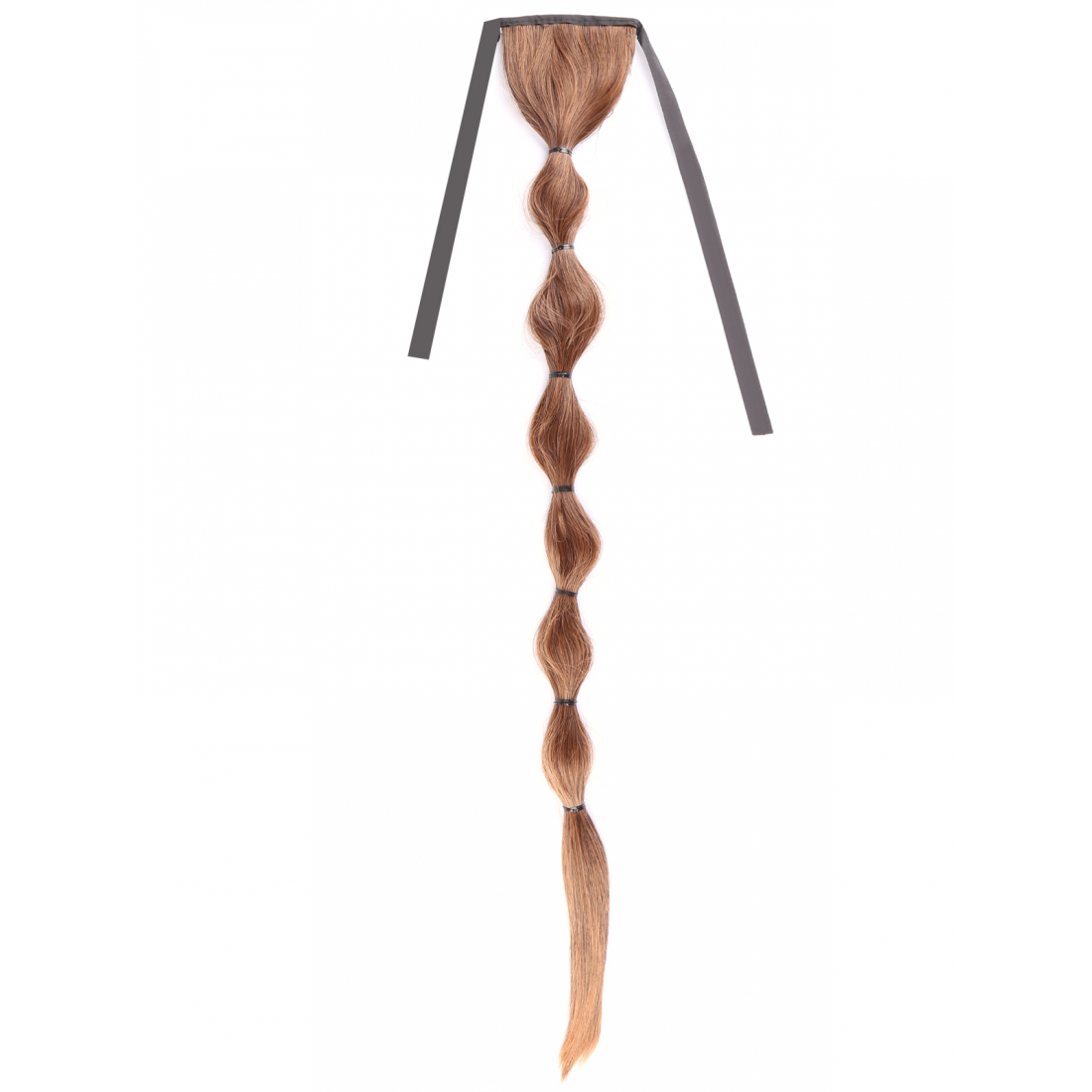 Queue de cheval 'Braided' - Brunette