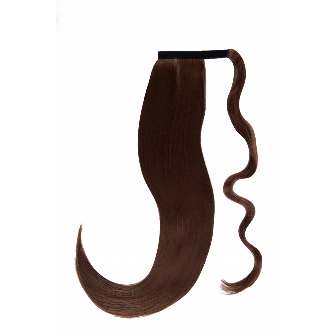 'Stiff' Ponytail - Dark Brunette