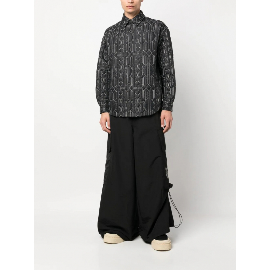 Veste matelassée 'Monogram Shirt' pour Hommes
