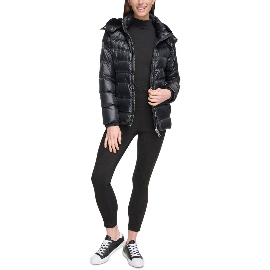 Veste matelassée 'Shine Hooded' pour Femmes