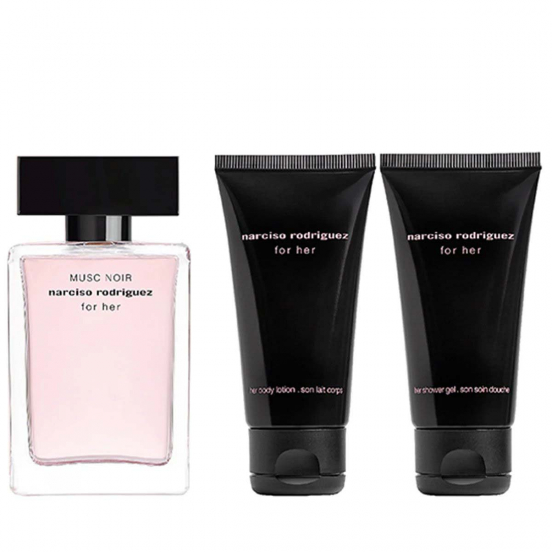 Coffret de parfum 'Musk Noir' - 3 Pièces