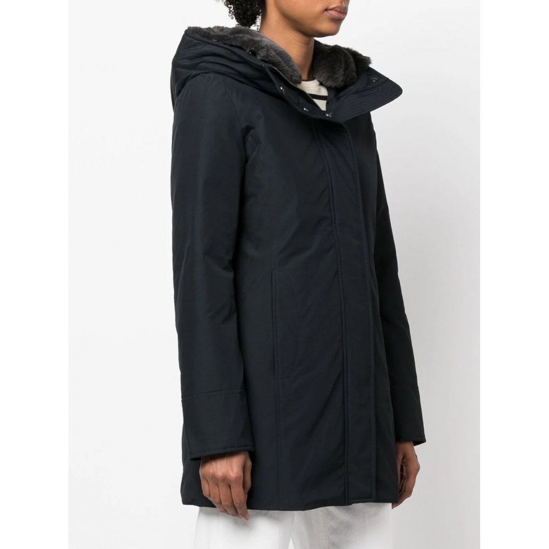 Veste de pluie 'Logo-Patch' pour Femmes