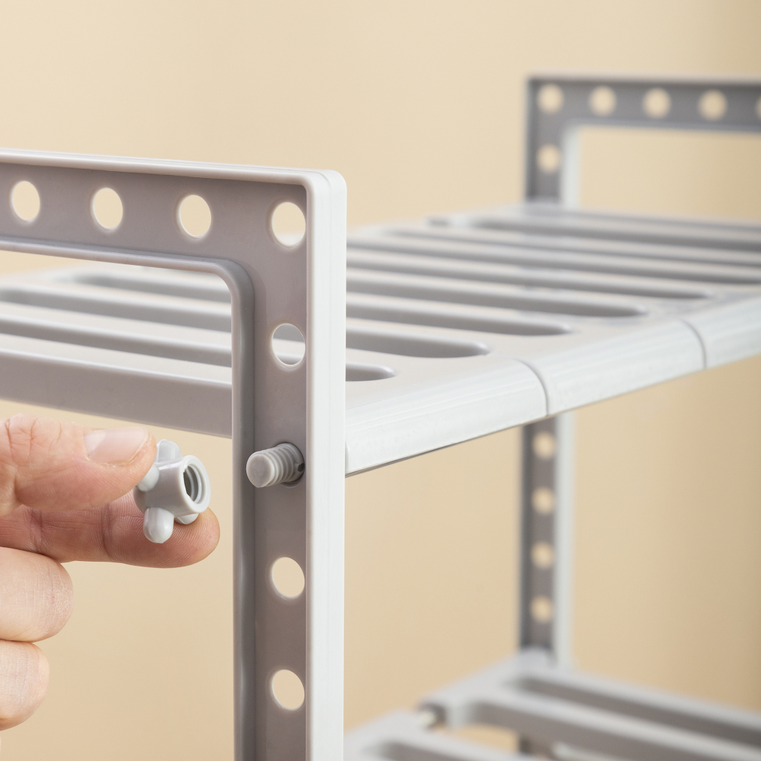 Shibblek Extendable Under-Sink Shelf Unit