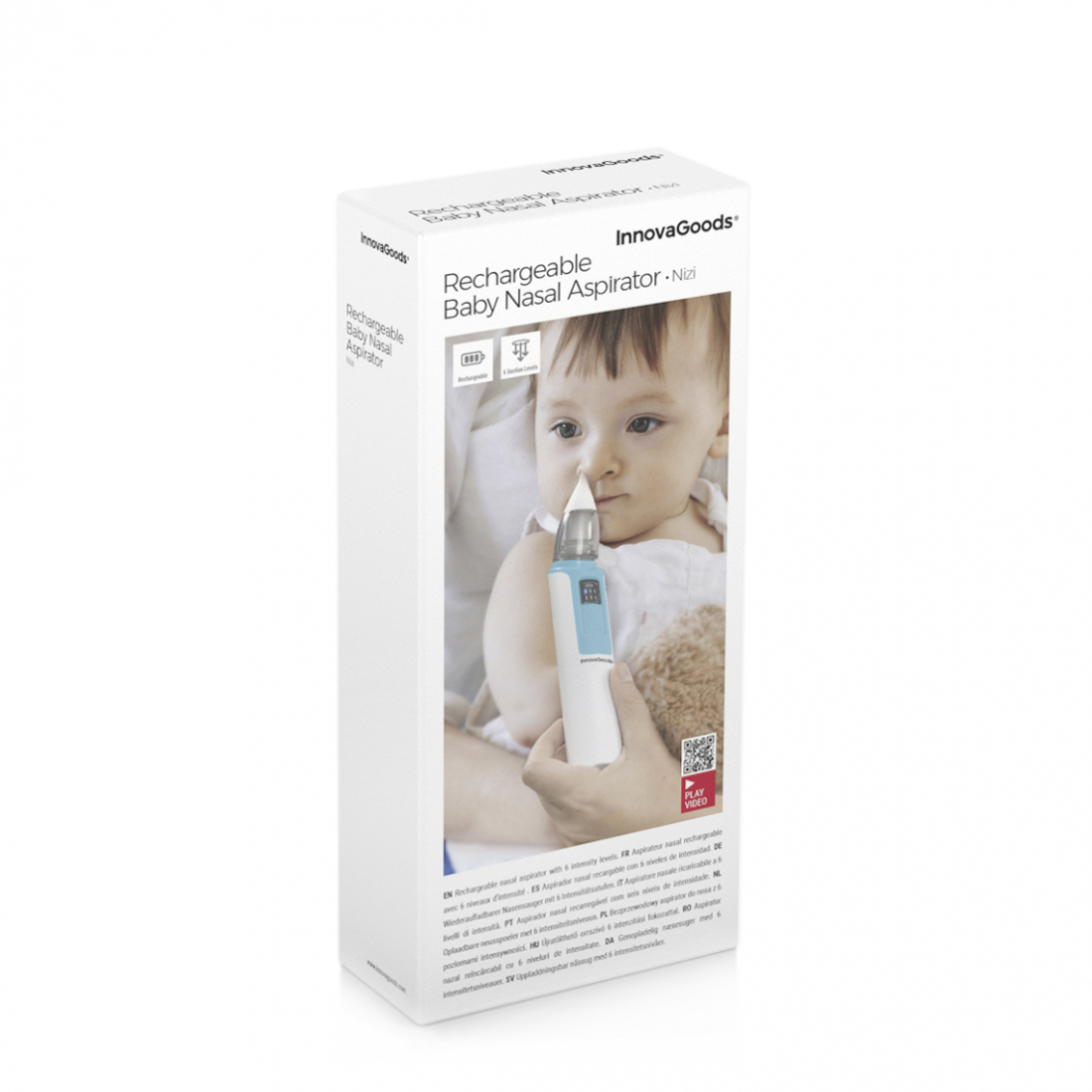 Rechargeable Nasal Aspirator For Babies Nizi