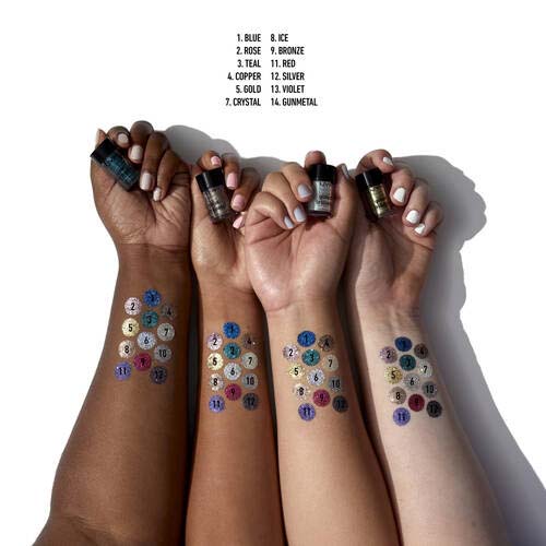 Paillettes 'Face & Body' - Gunmetal 2.5 g