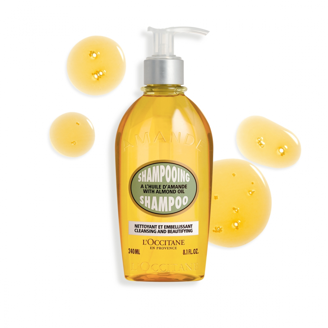 Shampoing 'Almond Oil' - 240 ml