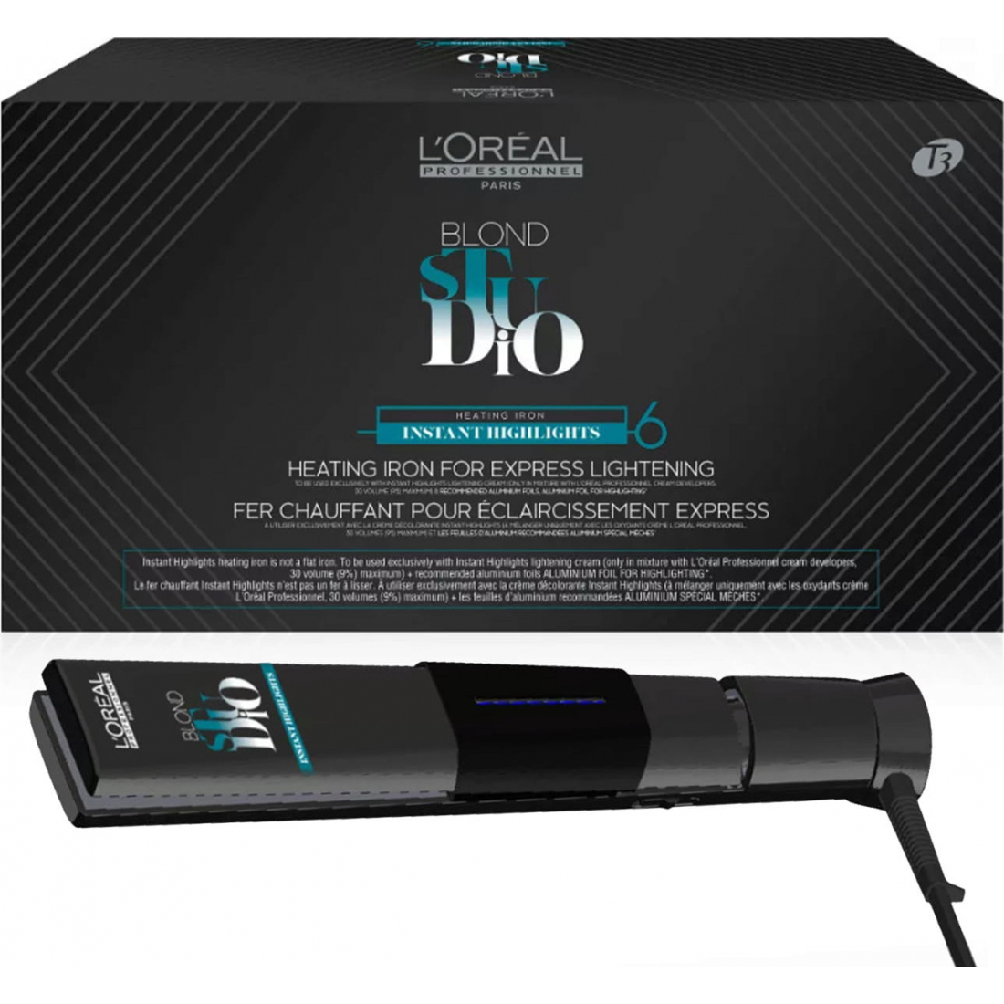 Lisseur de cheveux 'Blond Studio Instant Highlights'