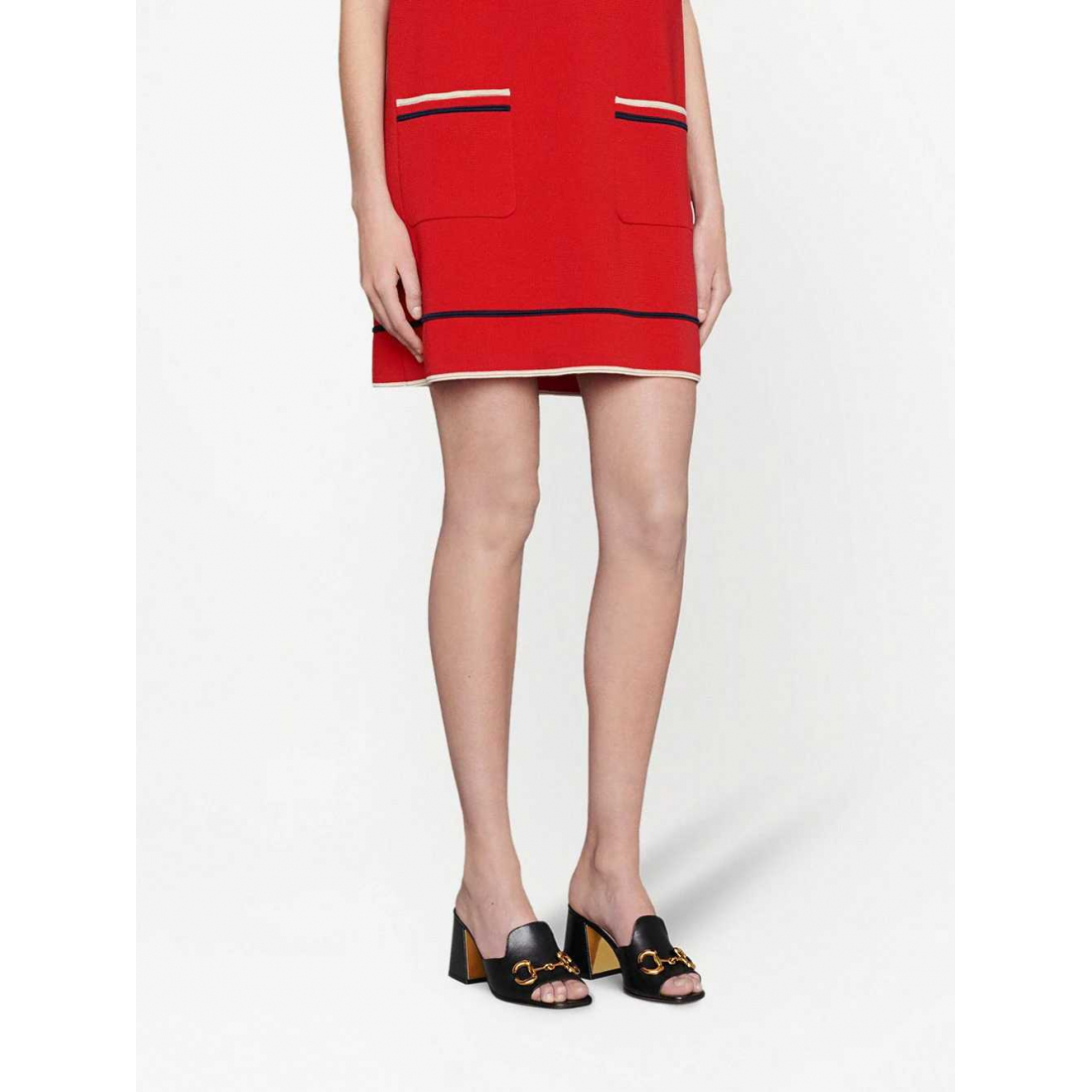 Mules à talon 'Horsebit' pour Femmes