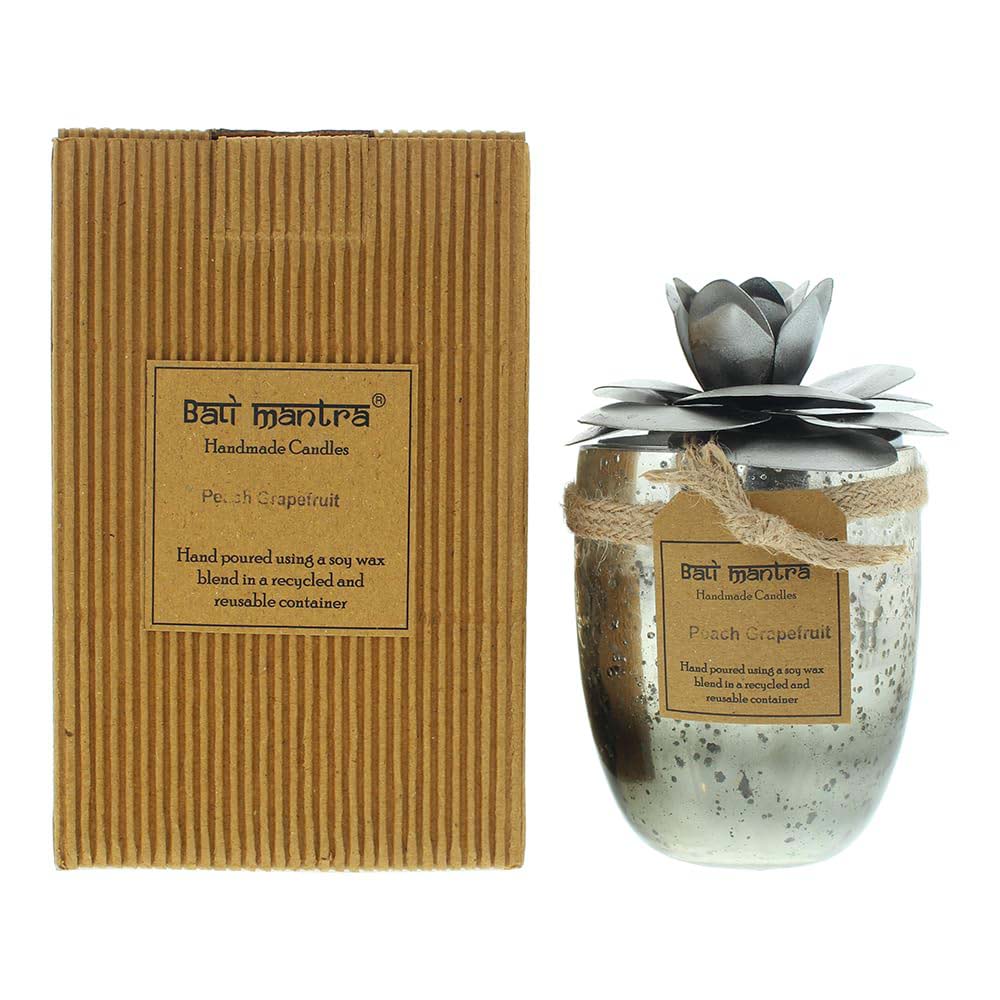 Bougie 'Camellia Peach Grapefruit Silver' - 500 g