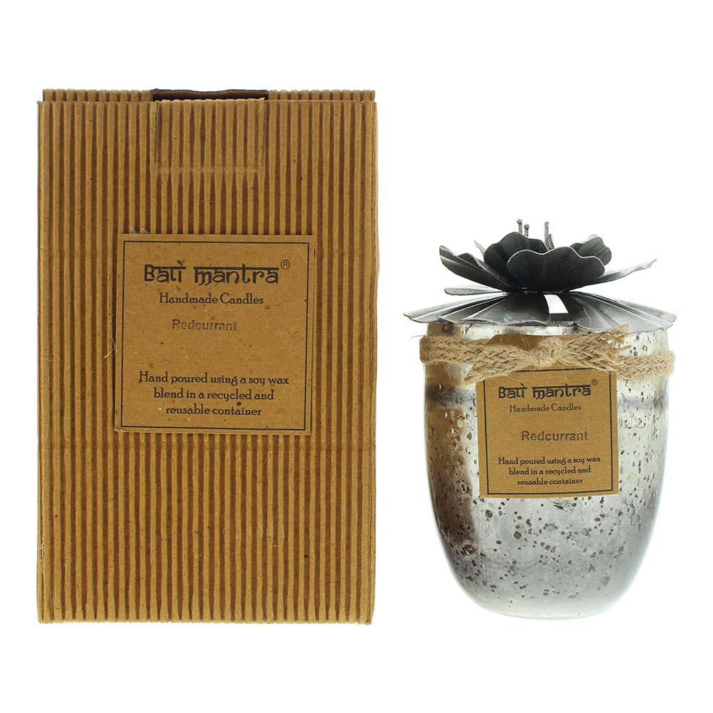'Hibiscus Redcurrant Silver' Candle - 500 g