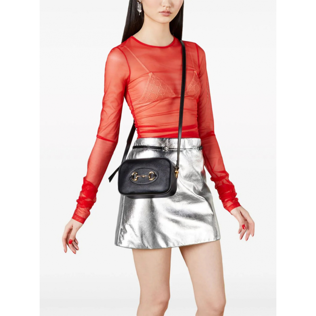 Sac à bandoulière 'Small Horsebit 1955' pour Femmes