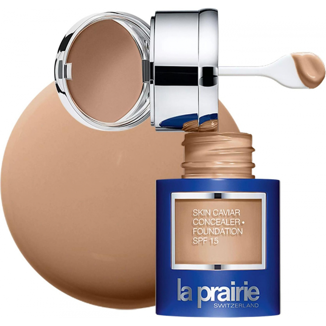 Fond de teint + Anti-cernes 'Skin Caviar SPF15' - NH30 Honey Beige 30 ml