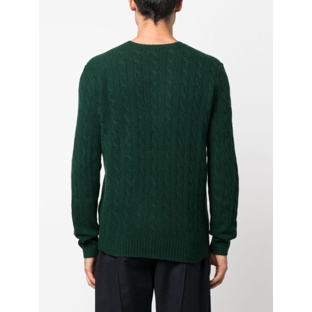 Men's 'Polo Pony-Motif' Cashmere Sweater