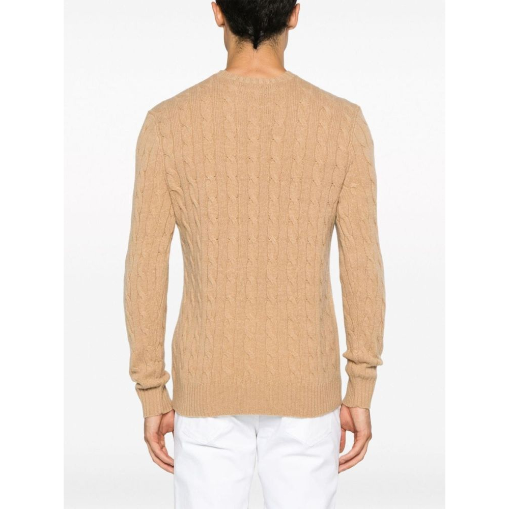 Men's 'Polo Pony-Motif' Cashmere Sweater