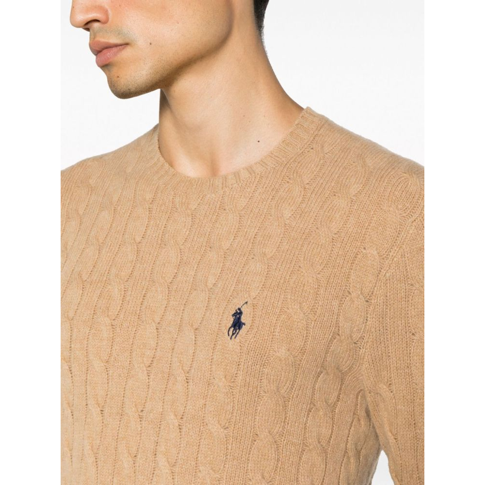 Men's 'Polo Pony-Motif' Cashmere Sweater
