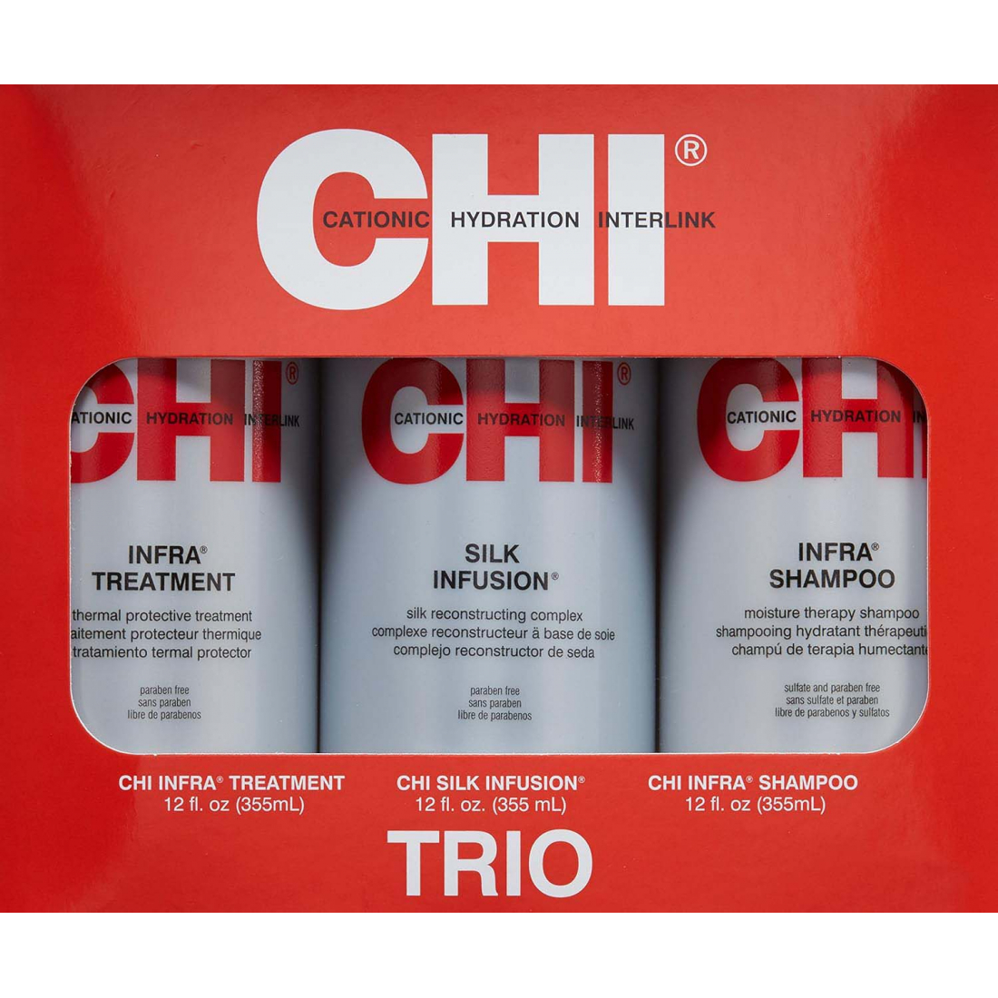 Set de soins capillaires 'Trio Kit' - 3 Pièces