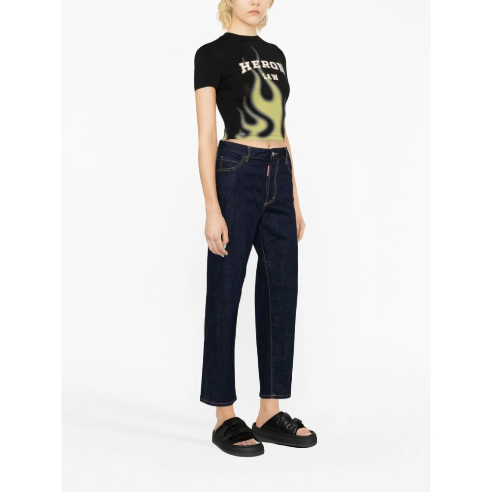 Jeans 'Logo Patch' pour Femmes