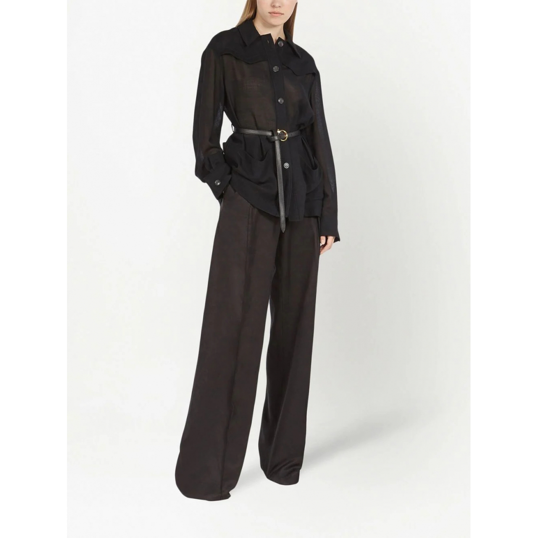 Veste 'Belted-Waist' pour Femmes