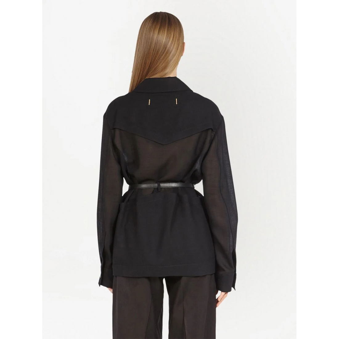 Veste 'Belted-Waist' pour Femmes