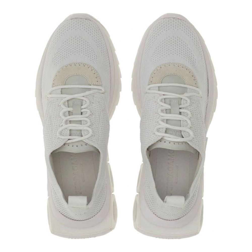 Sneakers 'Gancini-Plaque' pour Femmes