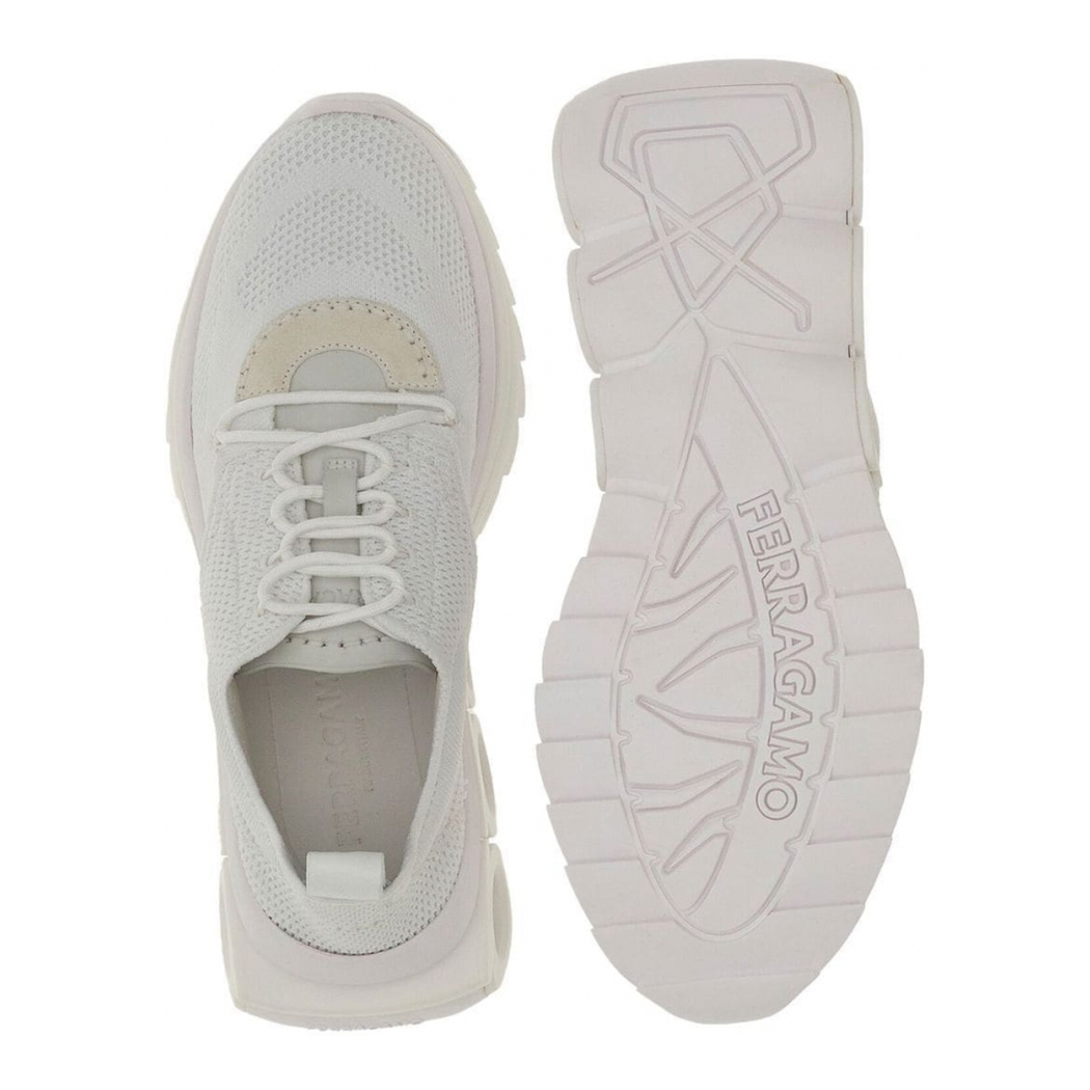 Sneakers 'Gancini-Plaque' pour Femmes