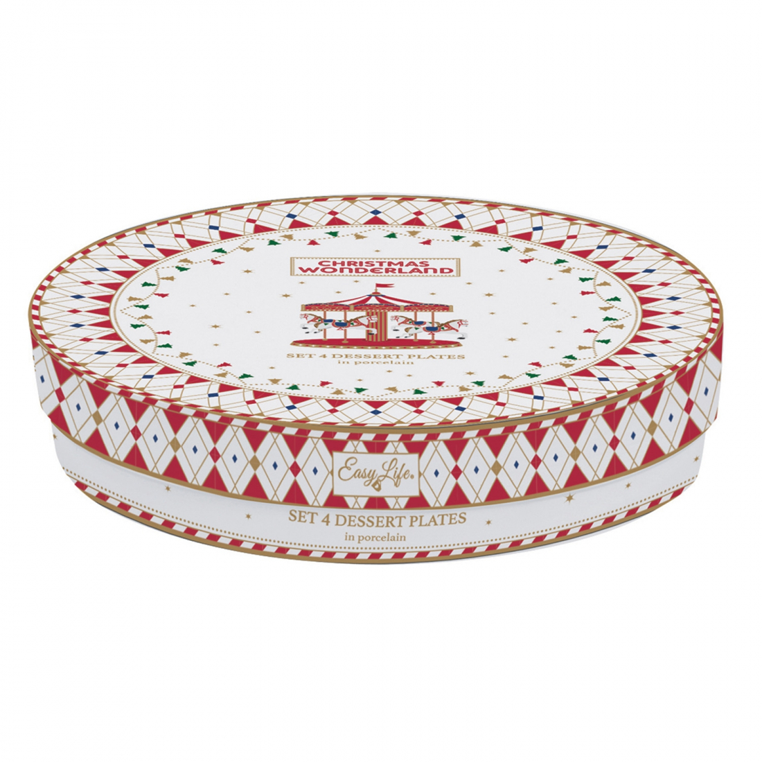 Ensemble De 4 Assiettes À Dessert Ø 19 cm Christmas Wonderland