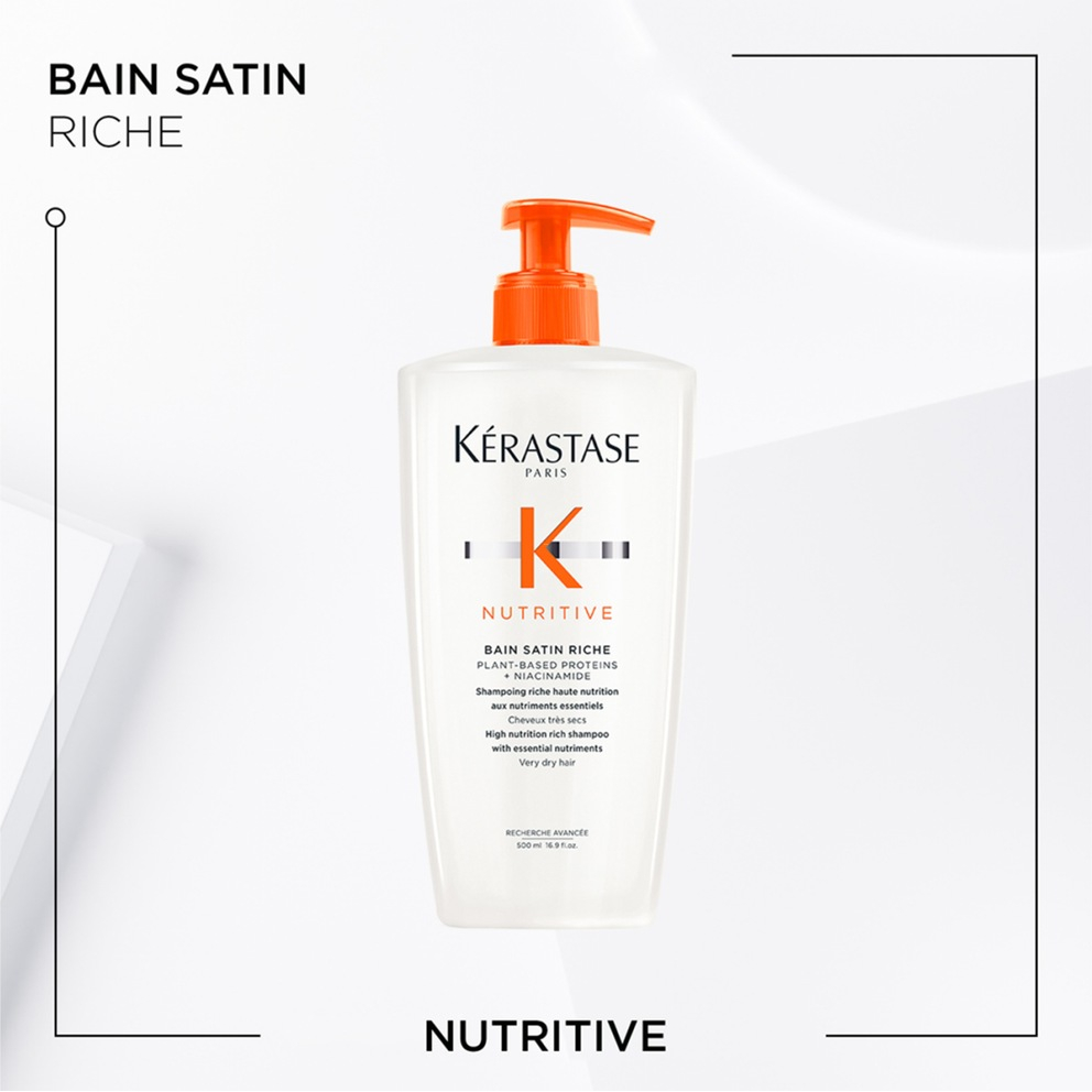 Shampoing 'Nutritive Bain Satin Riche' - 500 ml