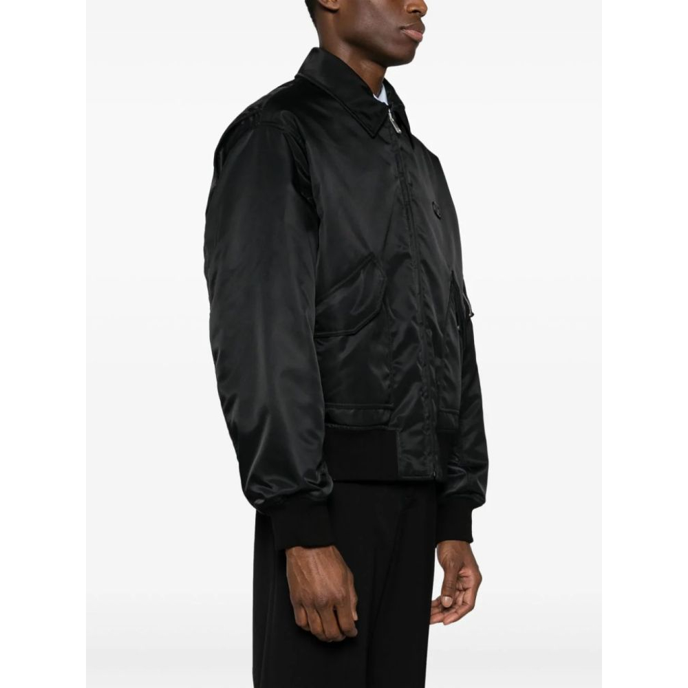 Men's 'VLogo Signature Appliqué' Bomber Jacket