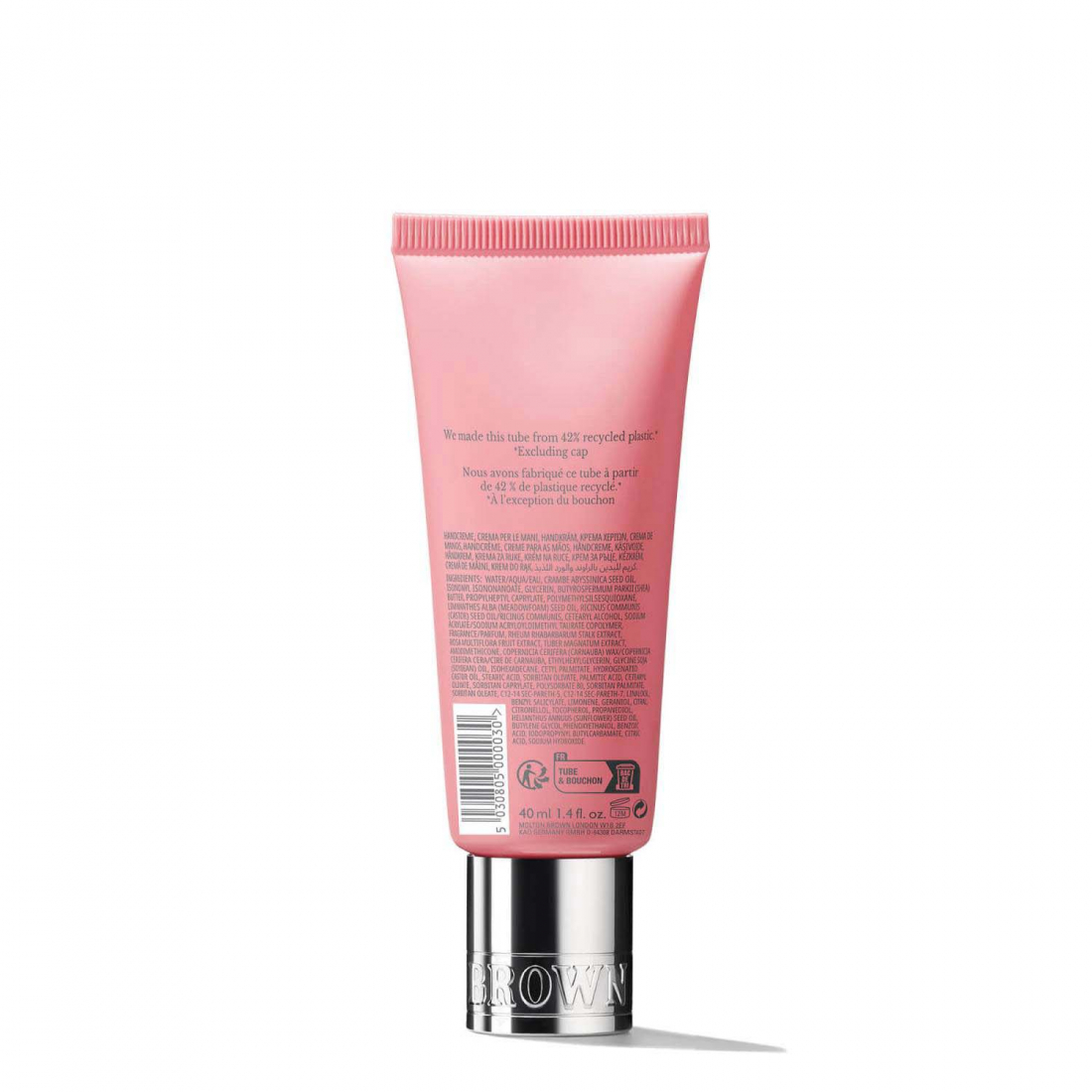 'Delicious Rhubarb & Rose' Hand Cream - 40 ml
