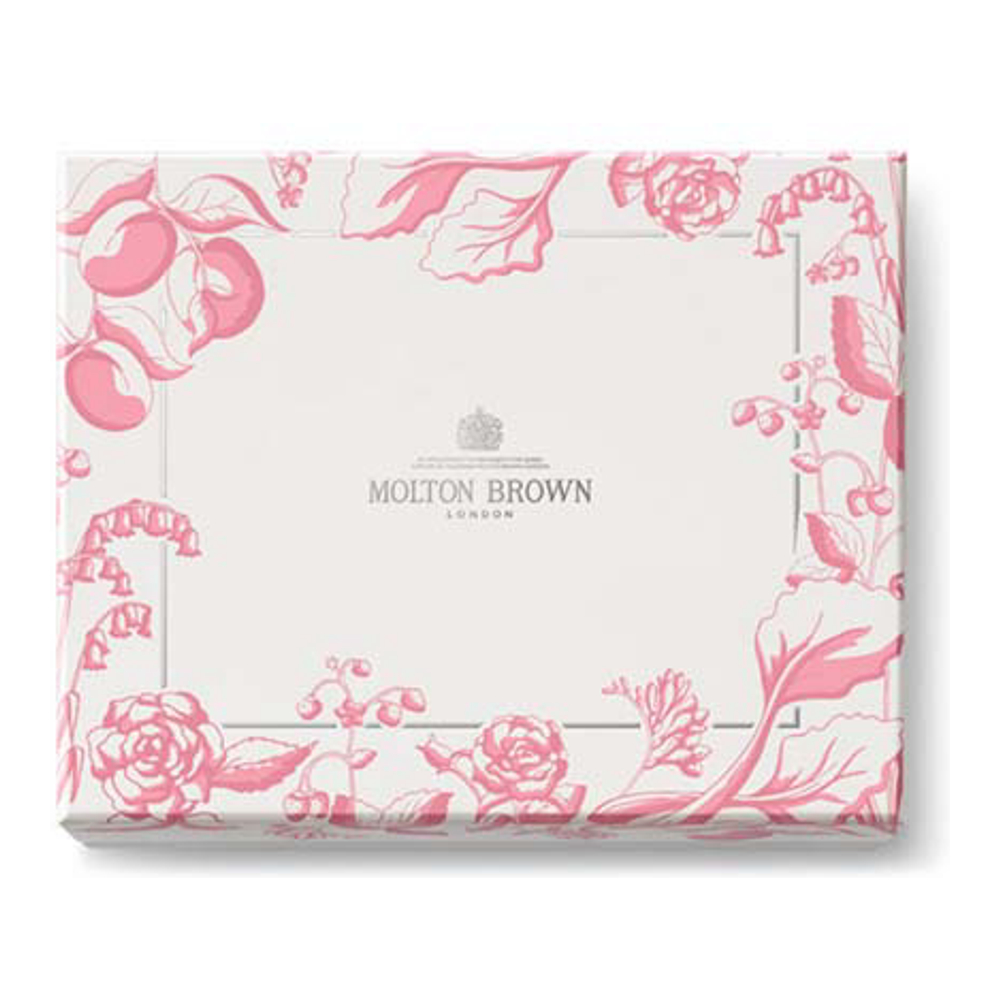 Coffret de parfum 'Delicious Rhubarb & Rose' - 3 Pièces