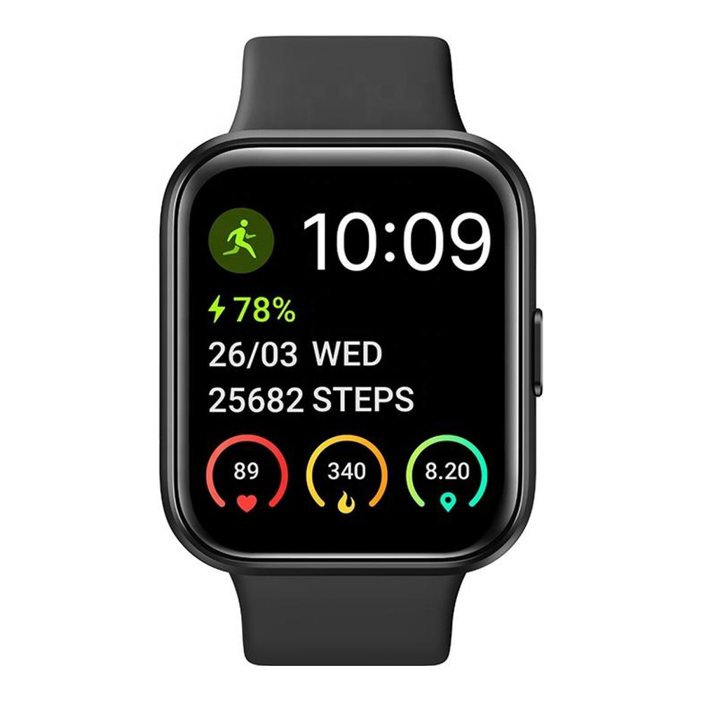 Montre intelligente Bluetooth avec caractéristiques sport fitness