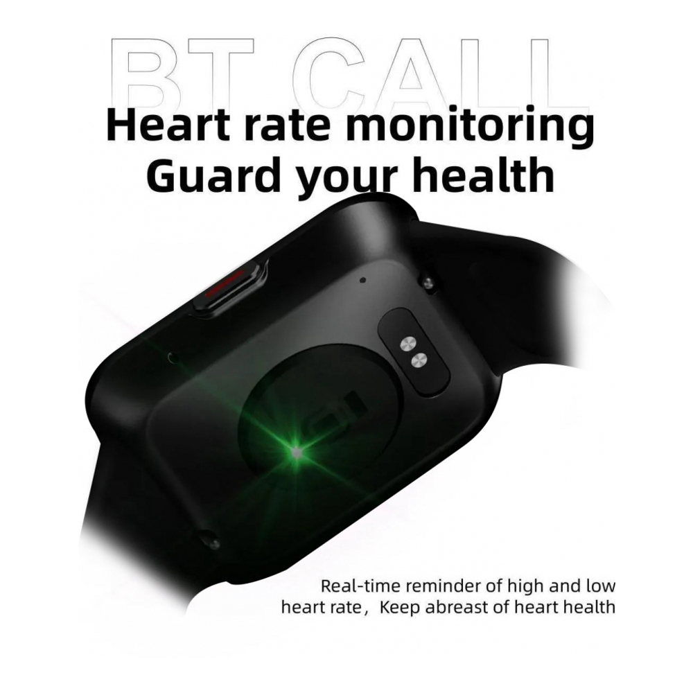 Montre intelligente Bluetooth avec caractéristiques sport fitness