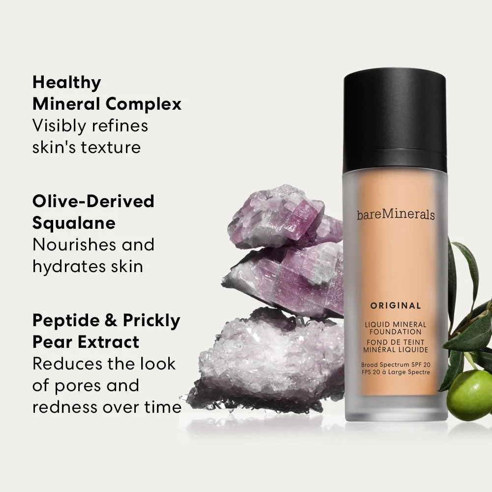 'Original Mineral Broad Spectrum SPF20' Flüssige Foundation - 22 Warm Tan 30 ml