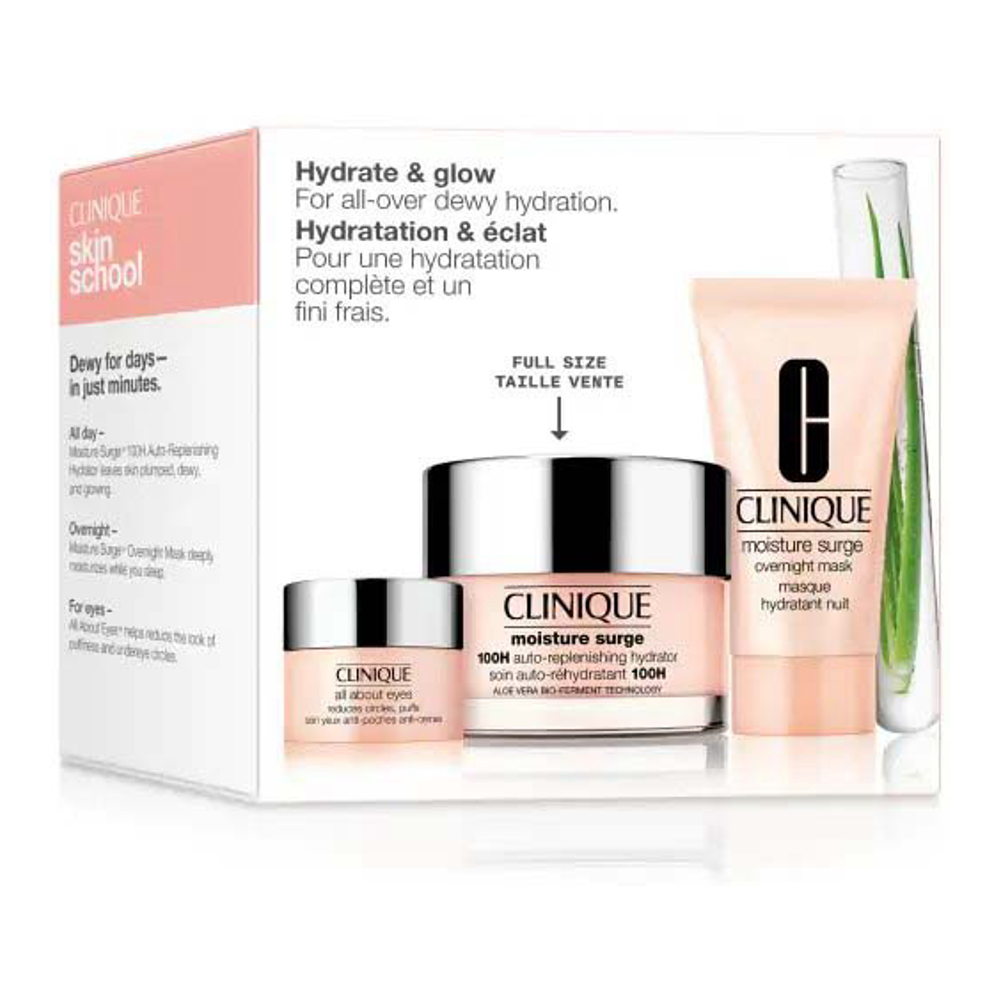 Coffret de soins de la peau 'Moisture Surge 100 H' - 3 Pièces